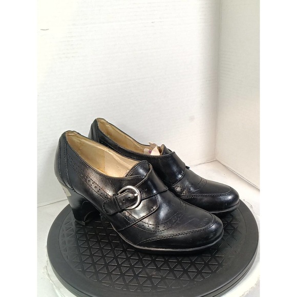 Naturalizer Women's Black Wedge Pumps 9M - Picture 3 of 13